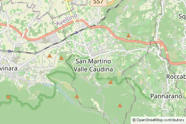 Mapa San Martino Valle Caudina