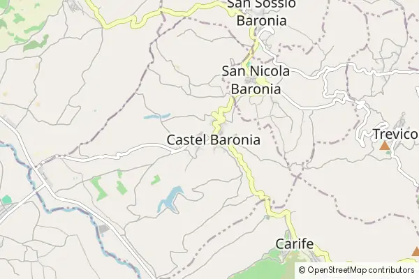 Mapa Castel Baronia