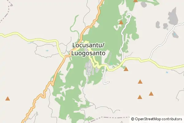 Mapa Luogosanto