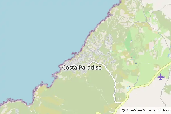 Mapa Costa Paradiso