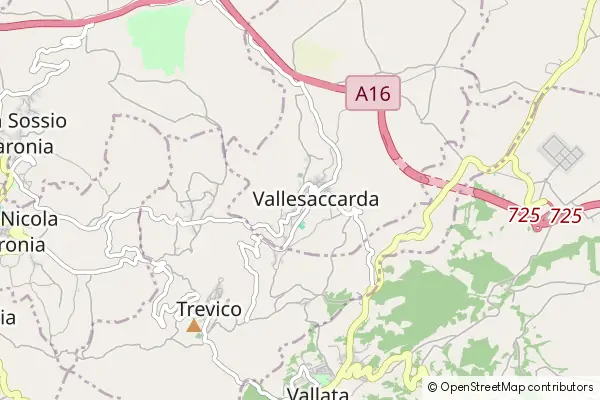 Mapa Vallesaccarda