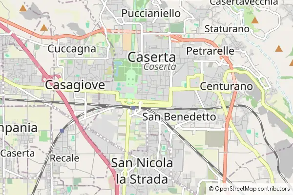 Mapa Caserta