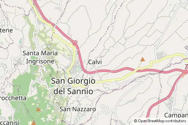 Mapa Calvi