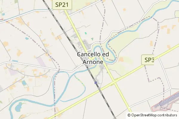 Mapa Cancello ed Arnone