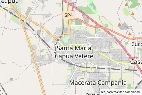 Mapa Santa Maria Capua Vetere