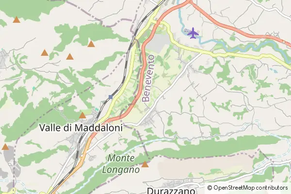 Mapa Campi al Lago