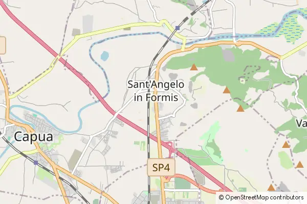 Mapa Sant'Angelo in Formis