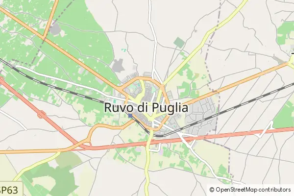 Mapa Ruvo di Puglia