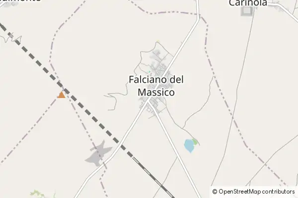 Mapa Falciano del Massico