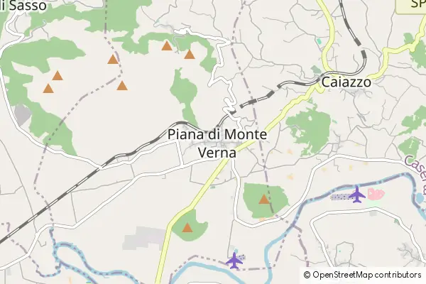 Mapa Piana di Monte Verna