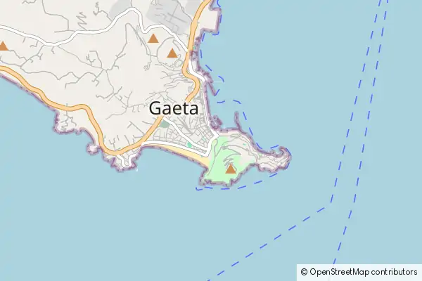 Mapa Gaeta