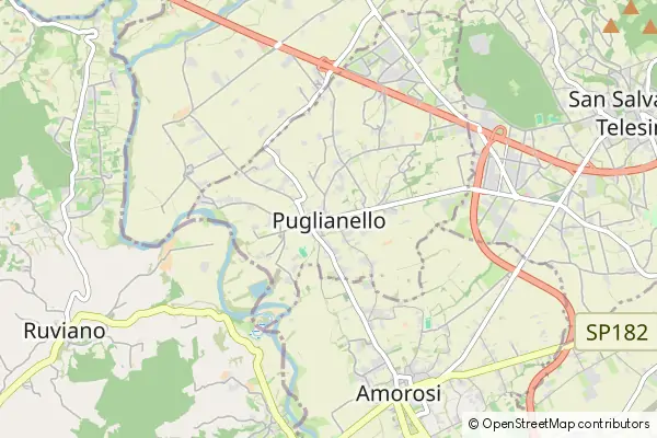 Mapa Puglianello