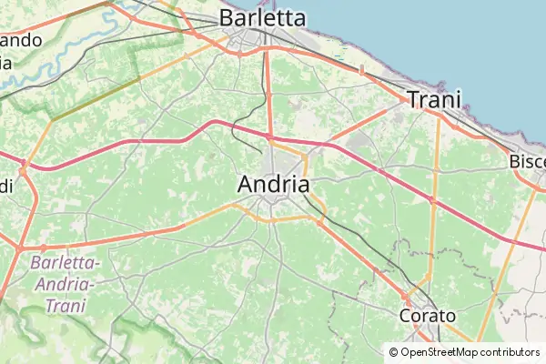 Mapa Andria