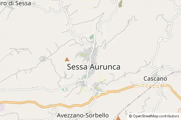 Mapa Sessa Aurunca