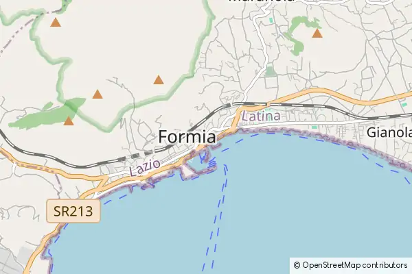 Mapa Formia