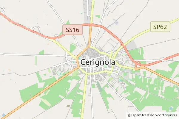 Mapa Cerignola