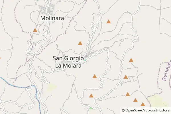 Mapa San Giorgio la Molara