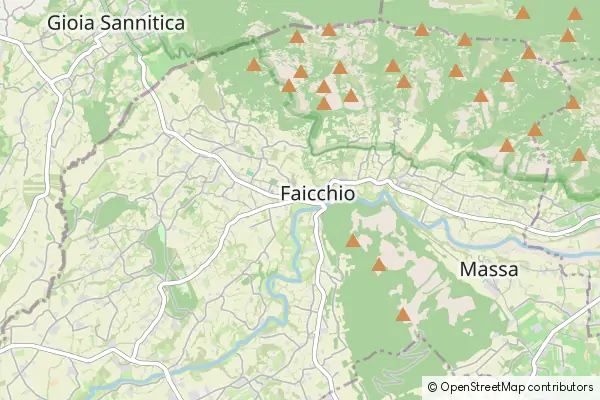 Mapa Faicchio