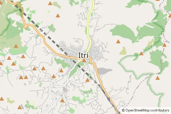 Mapa Itri