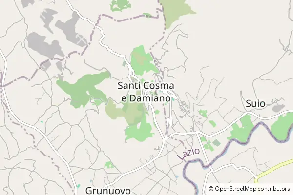 Mapa Santi Cosma e Damiano