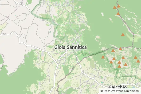 Mapa Gioia Sannitica