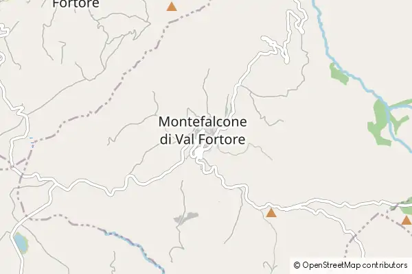 Mapa Montefalcone di Val Fortore