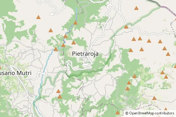 Mapa Pietraroja