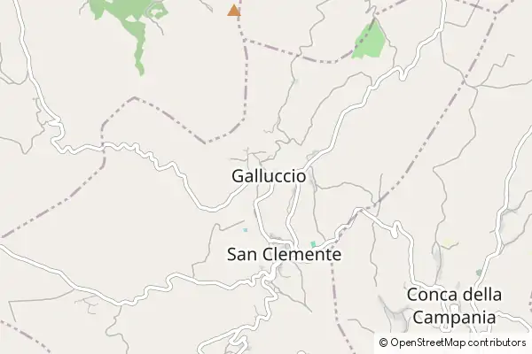 Mapa Galluccio