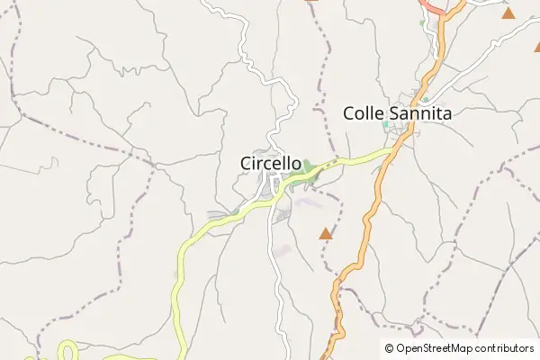 Mapa Circello