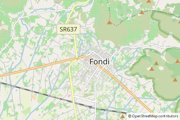 Mapa Fondi