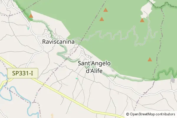 Mapa Sant'Angelo d'Alife