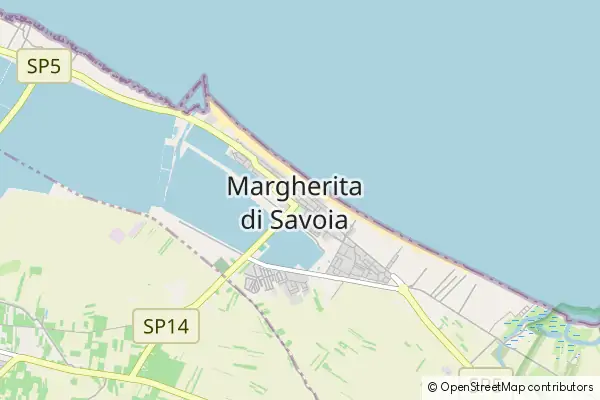 Mapa Margherita di Savoia