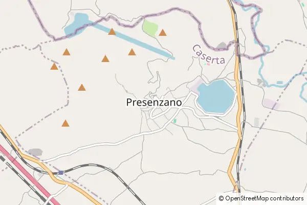 Mapa Presenzano