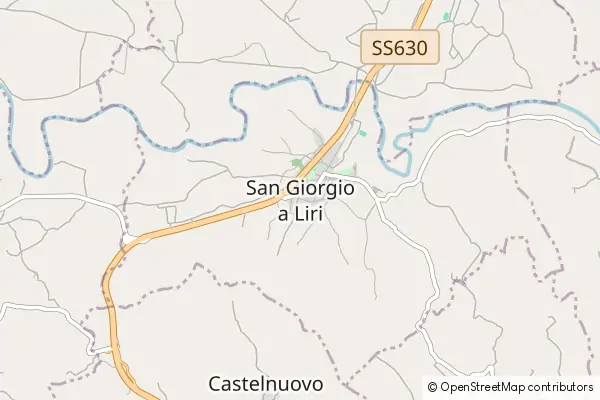 Mapa San Giorgio a Liri