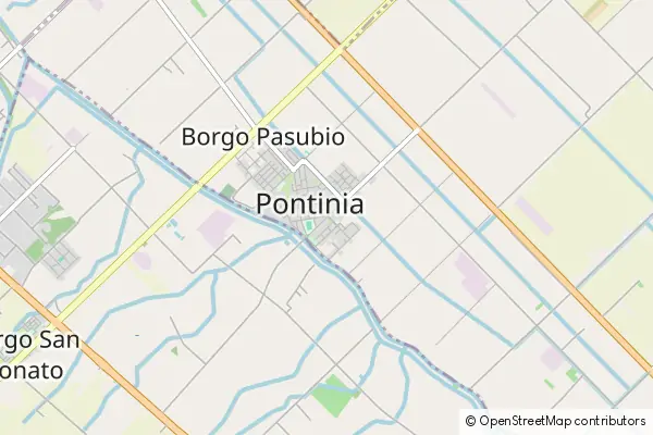 Mapa Pontinia