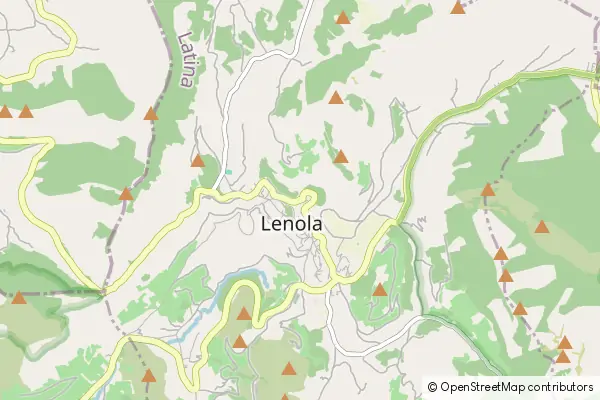 Mapa Lenola