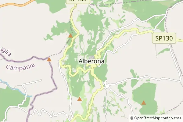 Mapa Alberona