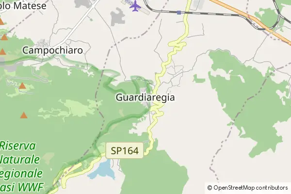 Mapa Guardiaregia