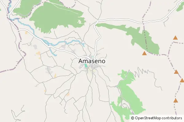 Mapa Amaseno