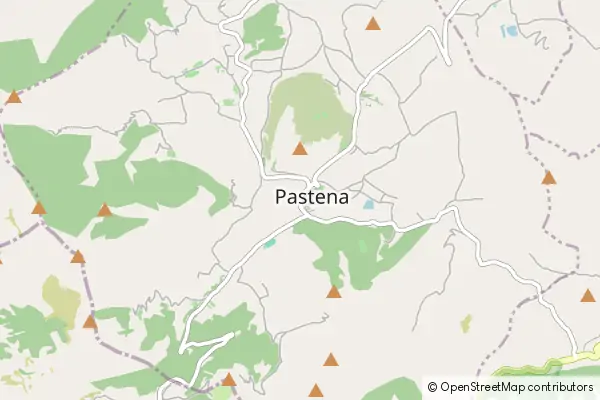 Mapa Pastena