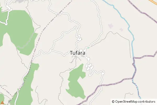 Mapa Tufara