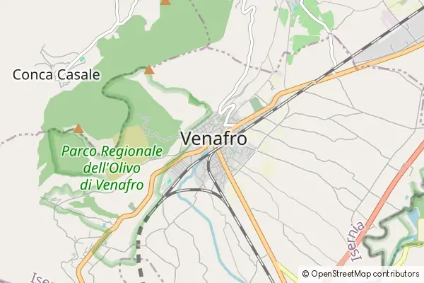 Mapa Venafro