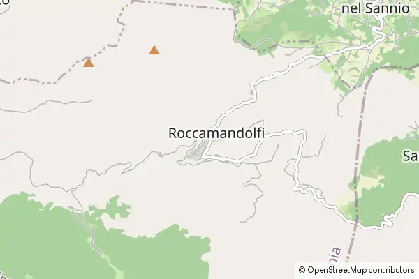 Mapa Roccamandolfi