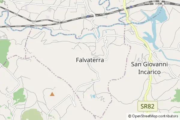 Mapa Falvaterra