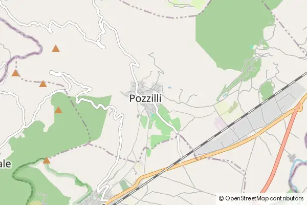 Mapa Pozzilli