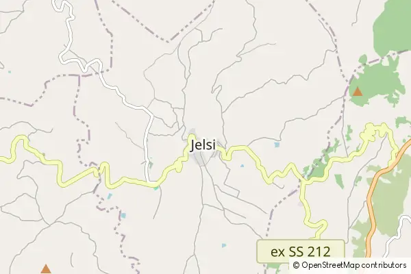 Mapa Jelsi