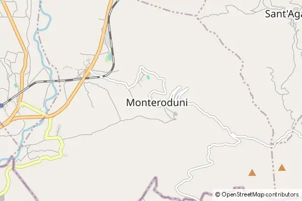 Mapa Monteroduni