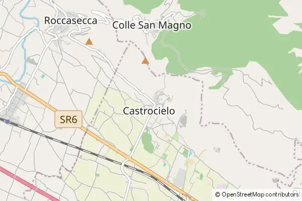 Mapa Castrocielo