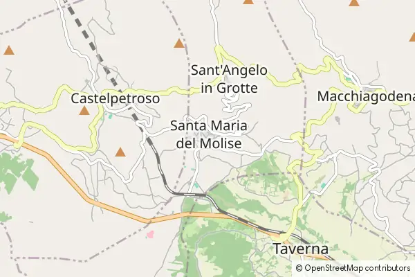 Mapa Santa Maria del Molise