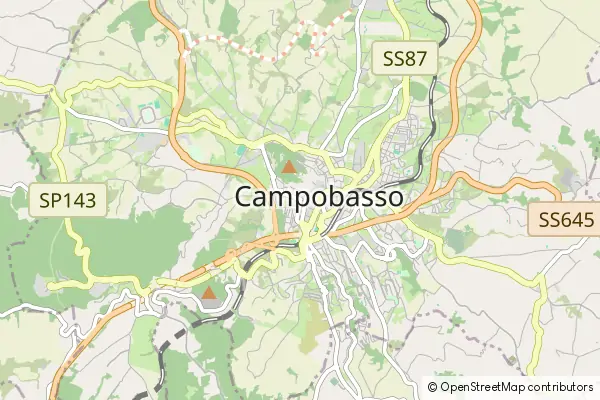 Mapa Campobasso